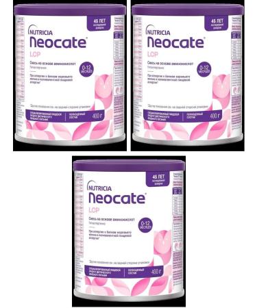 neocate lcp dry mixt ptan nan of wounds 400.0 3 pcs