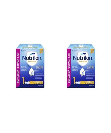 Nutrilon-1 Premium mixture of Milk Dry Chuk 1200.0 2 pcs