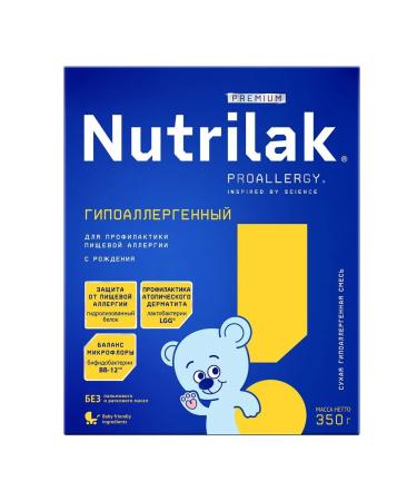 Nutrilak Premium hypoallergenic mixture of dry 350.0 2 pcs - Buy Online on GoSupps.com