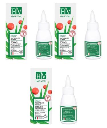 HAIR VITAL Lotion D strengthening and hair growth 50ml 3 pcs
