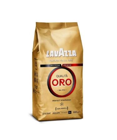 Lavazza Coffee in the grains of Arabica Qualita ORO 1 kg - Buy Online on GoSupps.com