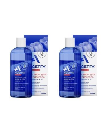 ASEPTA Irrigator solution 250ml 2 pcs