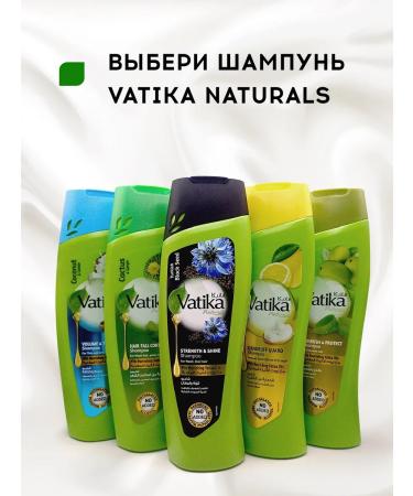 Dabur Vatika hair shampoo force and shine - Buy Online on GoSupps.com