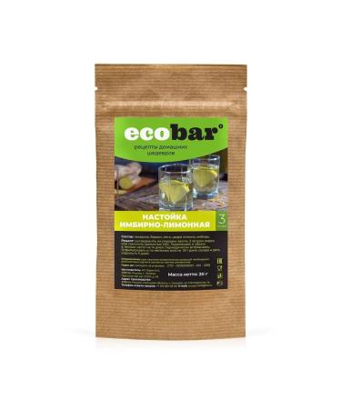 ECOBAR Set for eco-barn tinctures tincture ginger lemon 3 pcs - Buy Online on GoSupps.com