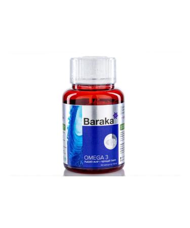 Baraka Black cumin oil and fish oil 90 capsules - Buy Online on GoSupps.com