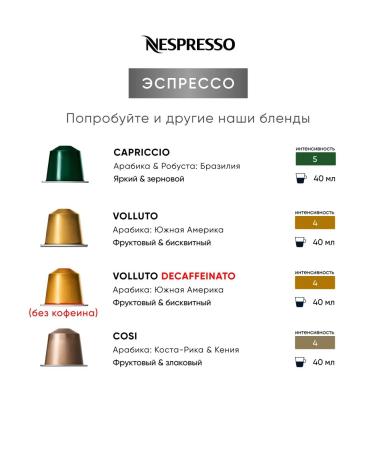 Nespresso 50pcs Ispirazione Napoli - Original Capsules Coffee - Buy Online on GoSupps.com