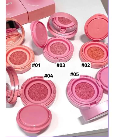 LUCKYBOOM Cream mousse blush kushon for face sculptor contouring - Buy Online on GoSupps.com