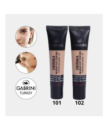 GABRINI Tonal cream dermma tone 101 beige - Buy Online on GoSupps.com
