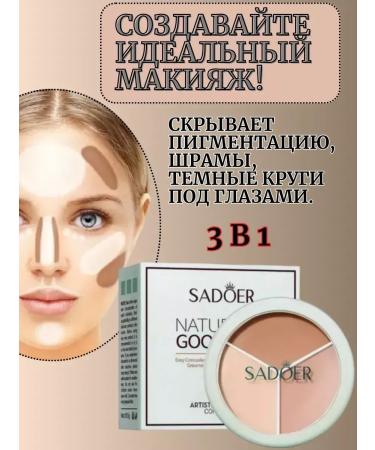Beauty&Vika16 Trick -color concealer face sculptor - Buy Online on GoSupps.com