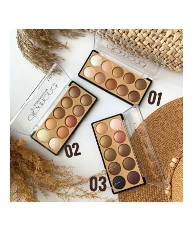 Georgio Mantuni Palette of shadows - Buy Online on GoSupps.com