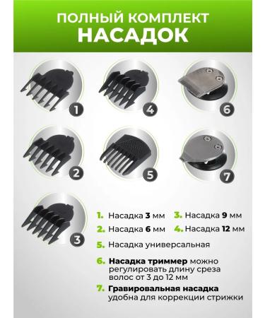 Rion Set for haircuts and shaving trimmer - Buy Online on GoSupps.com