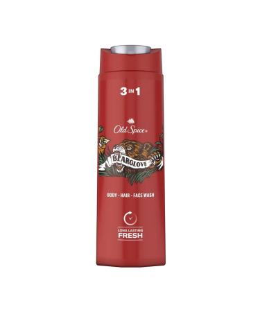 Old Spice Shower gel Bearglove 3B1 for hair and face 400ml - Buy Online on GoSupps.com