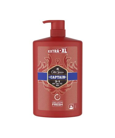 Old Spice Shower gel Captain 3B1 for the body of hair and face 1l - Buy Online on GoSupps.com