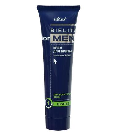 BELITA Shaving cream Bielita for Men 100ml - Buy Online on GoSupps.com