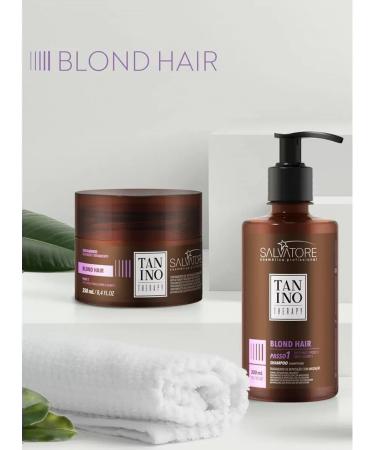 Salvatore Tanino Therapy Blond mask for blond hair with a tone 250ml - Buy Online on GoSupps.com