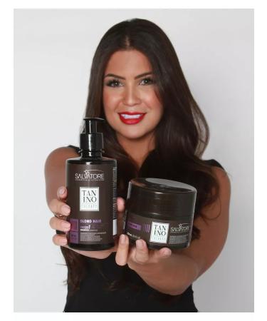 Salvatore Tanino Therapy Blond mask for blond hair with a tone 250ml - Buy Online on GoSupps.com