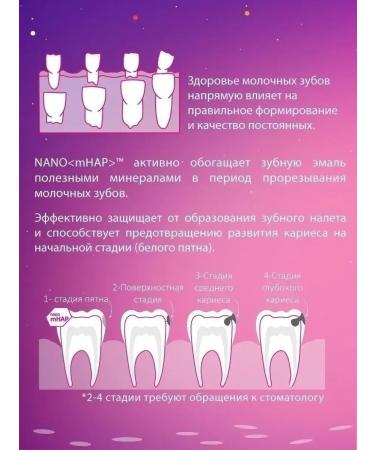 Apadent Children's toothpaste gel Apadant Baby 0+ without fluorine 55 gr - Buy Online on GoSupps.com