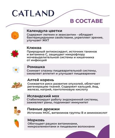 CATLAND Dry food for sterilized cats 1.3 kg * 2 pcs 2.6 kg - Buy Online on GoSupps.com