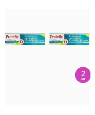 Protefix Cream for fixing dentures hypoallergenic 40 ml 2 pcs