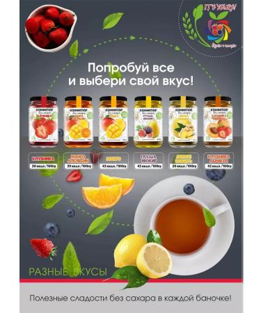 IT'S YOURS Jam confiture without sugar pear fig fitz line 340g - Buy Online on GoSupps.com