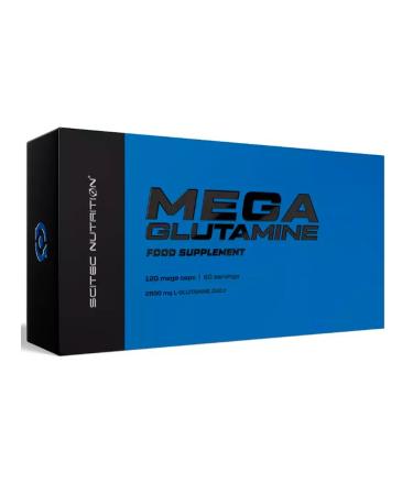 Scitec Nutrition Glutamine Mega Glutamine 120 capsules - Buy Online on GoSupps.com