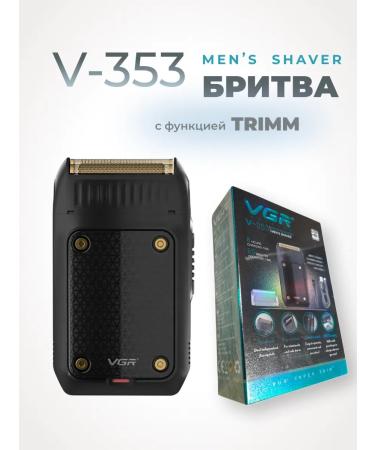 VGR Men's razor edging trimmer for beard mustache body