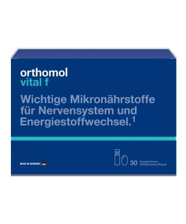 Orthomol Vital F Liquid (liquid+capsules) for women - Buy Online on GoSupps.com