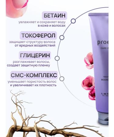 LebeL Bounce Fit Plus mask for damaged hair 250 ml - Buy Online on GoSupps.com