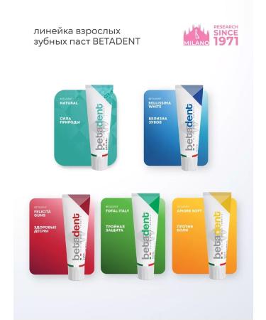 BETADENT White paste whitening 145 grams (100 ml) Italy - Buy Online on GoSupps.com