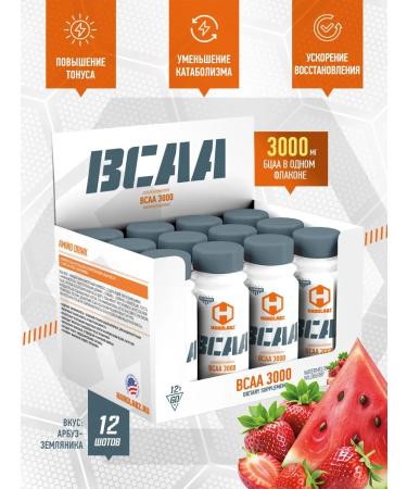 Hardlabz BCAA BCAA amino acid drink 60ml 12pcs. Arbuz-Earth