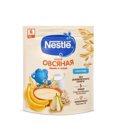 Nestle Oatmeal porridge with banana and pear 200g - Buy Online on GoSupps.com