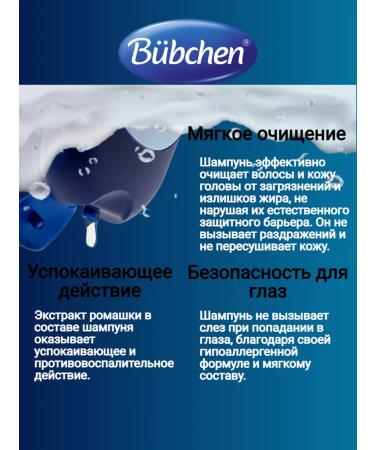 Bubchen Baby Bad 200 ml shampoo - Buy Online on GoSupps.com
