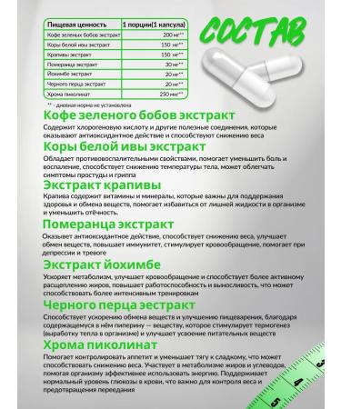 Fat burner capsule for weight loss Formula Slims - Buy Online on GoSupps.com