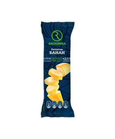 Racionika diet of diets Baton Glazirov Banana 60.0 3 pcs - Buy Online on GoSupps.com