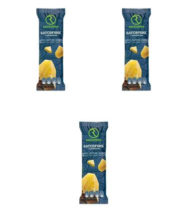 Racionika Diet diet Baton Glazirov pineapple 60.0 3 pcs