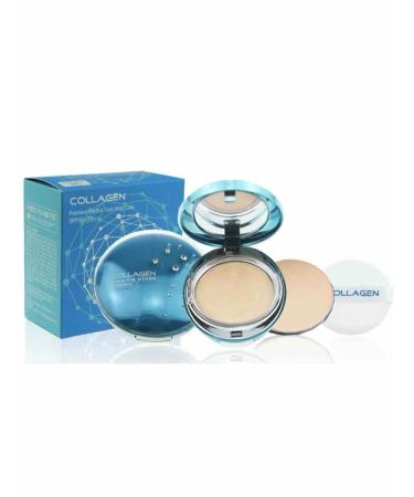 COLLAGEN PREMIUM face powder with a spare unit tone 13