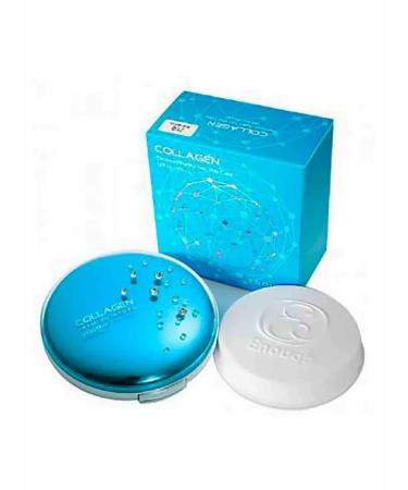 COLLAGEN PREMIUM face powder with a spare unit tone 13 - Buy Online on GoSupps.com