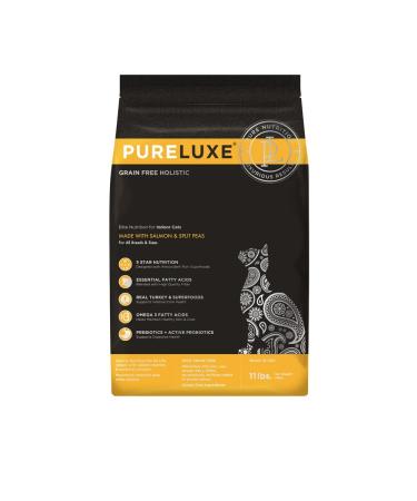 PureLuxe Dry food for homemade cats with salmon and peas 5 kg