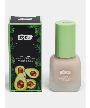 Cosmetics Zozu tonal cream with avocado extract - Buy Online on GoSupps.com