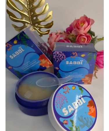 Hydrogel patches for the eyes of Sabbi 60pcs - Buy Online on GoSupps.com
