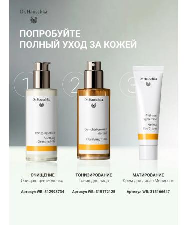 Dr Hauschka Melissa face cream 30 ml for combined skin - Buy Online on GoSupps.com