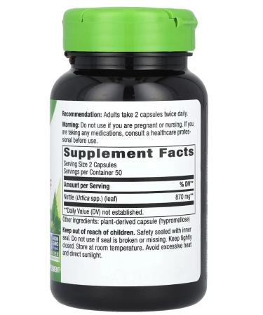 Nature's Way Nettle Leaf - Buy Online on GoSupps.com