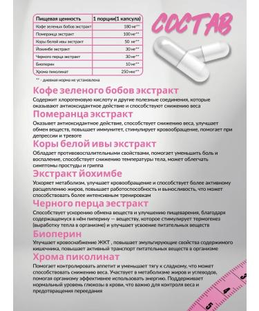 Fiber -burner capsule for weight loss Formula Slims Premium - Buy Online on GoSupps.com