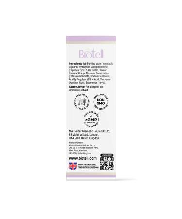 Biotell Biotin and collagen 5000 vitamins for hair skin and nails - Buy Online on GoSupps.com