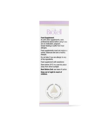 Biotell Biotin and collagen 5000 vitamins for hair skin and nails - Buy Online on GoSupps.com