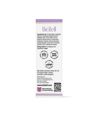 Biotell Biotin and collagen 10 000 vitamins for hair skin and nails - Buy Online on GoSupps.com