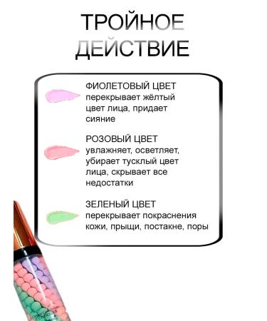 RAIZA 2 pcs base base for makeup. Facial primer 3 in 1 - Buy Online on GoSupps.com