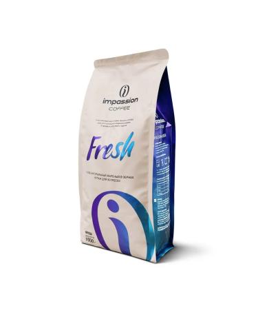IMPASSION Fresh coffee in grains 1 kg - Buy Online on GoSupps.com