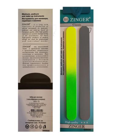 ZINGER Manicure set of nails for nails SIS-15 - Buy Online on GoSupps.com