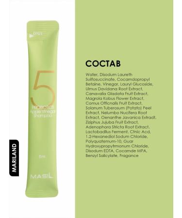 Shampoo from dandruff on the road to Sasha 10 pcs Masil 5 - Buy Online on GoSupps.com